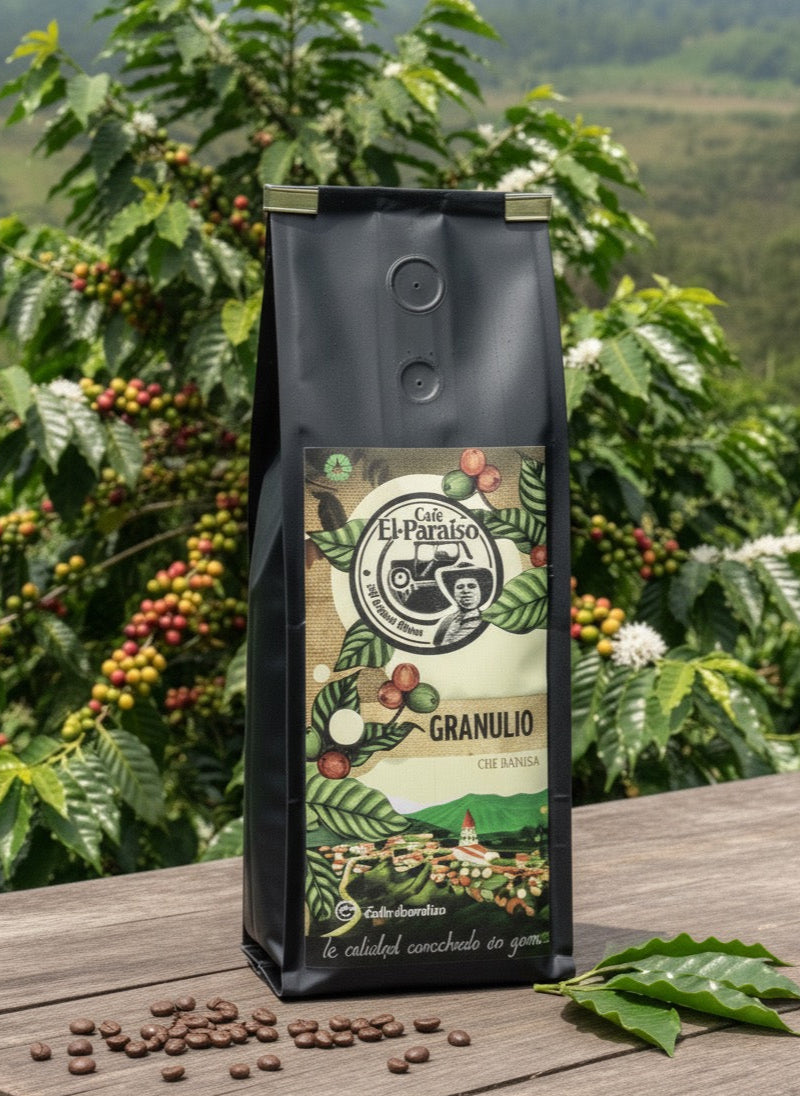 Empaque hermético – Café en grano o molido (bolsa metálica)