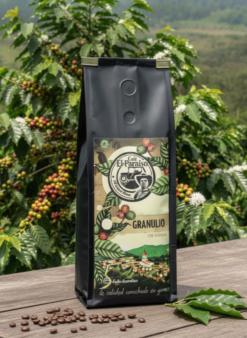 Empaque hermético – Café en grano o molido (bolsa metálica)